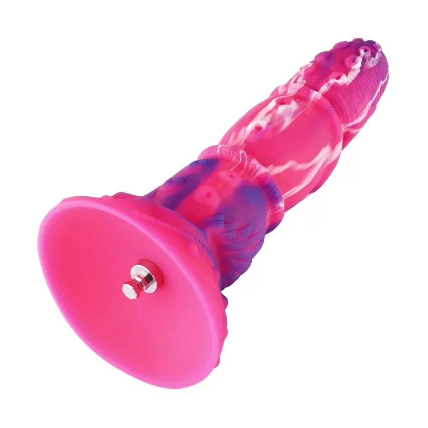 Фаллоимитатор для секс-машин Hismith Tentacle Silicone Dildo Monster Series, KlicLok и присоска