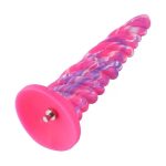 Фаллоимитатор для секс-машин Hismith Awl Shape Silicone Dildo Monster Series, крепление KlicLok