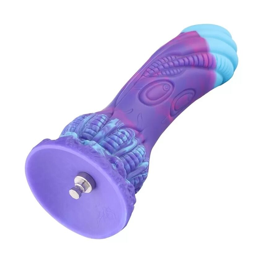 Фаллоимитатор для секс-машин Hismith 7.48″ Silicone Dildo HSA140 Monster Series, система KlicLok