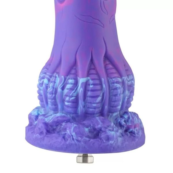 Фаллоимитатор для секс-машин Hismith 7.48″ Silicone Dildo HSA140 Monster Series, система KlicLok