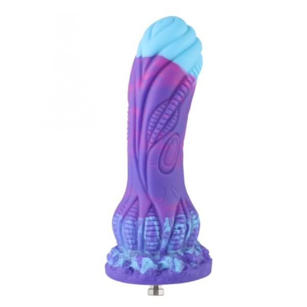 Фаллоимитатор для секс-машин Hismith 7.48″ Silicone Dildo HSA140 Monster Series, система KlicLok