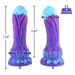 Фаллоимитатор для секс-машин Hismith 7.48″ Silicone Dildo HSA140 Monster Series, система KlicLok