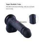 Фаллоимитатор для секс-машин Hismith 8.3″ Silicone Dildo система KlicLok, гибкий стержень