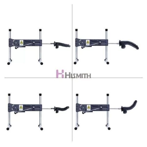 Фаллоимитатор для секс-машин Hismith 8.3″ Silicone Dildo система KlicLok, гибкий стержень