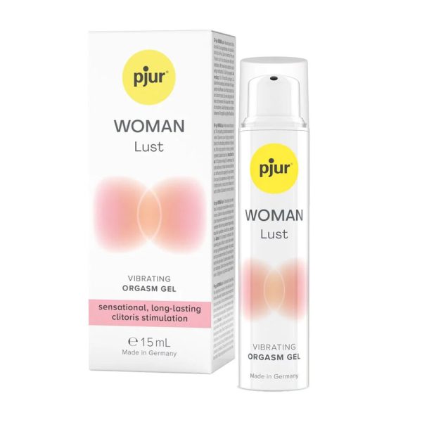 Жидкий вибратор для клитора pjur Woman Lust 15 мл, на водной основе, с эффектом мурашек