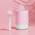 Вибратор-конфетка на палочке KISSTOY Pop, зарядный кейс-ночник, 10 режимов вибрации