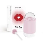 Вибратор-конфетка на палочке KISSTOY Pop, зарядный кейс-ночник, 10 режимов вибрации
