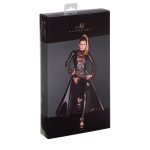 Сукня-плащ з мокрим ефектом Noir Handmade F128C Powerwetlook gown coat