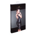 Спідниця-олівець зі шнурівкою Noir Handmade F152 Powerwetlook pencil skirt