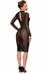 Сукня з мокрим ефектом Noir Handmade F182 Classic dress made of elastic tulle