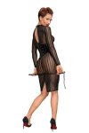 Сукня з мокрим ефектом Noir Handmade F182 Classic dress made of elastic tulle