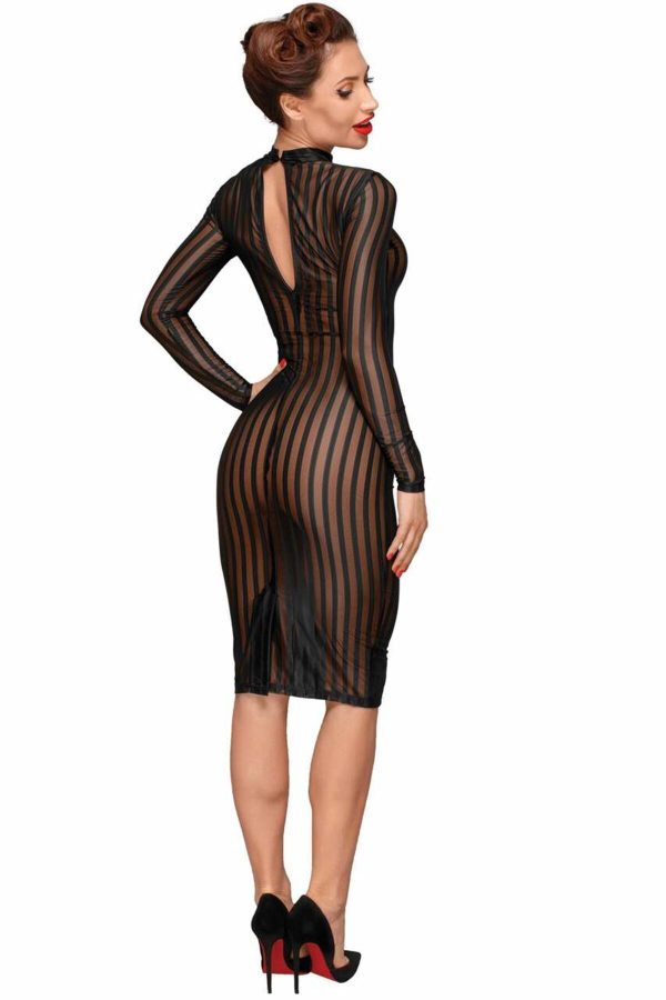 Сукня з мокрим ефектом Noir Handmade F182 Classic dress made of elastic tulle, 3XL