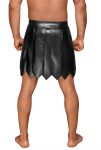 Чоловіча спідниця гладіатора Noir Handmade H053 Eco leather men's gladiator skirt, екошкіра