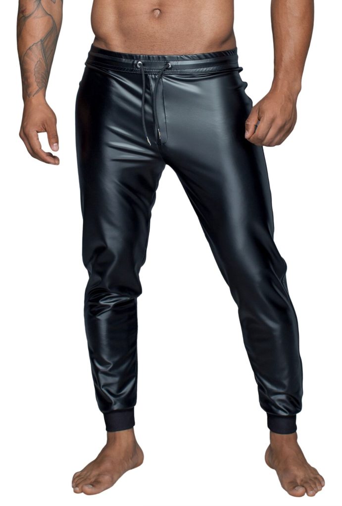 Мужские треггинсы Noir Handmade H063 Powerwetlook treggings