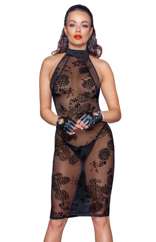 Сукня Noir Handmade F240 Midi tulle dress with velvet straps