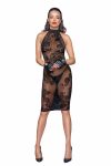 Сукня Noir Handmade F240 Midi tulle dress with velvet straps, 3XL