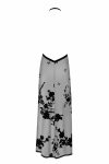 Сукня Noir Handmade F312 Divinity, , прозора, до підлоги, відкрита спина, розріз збоку