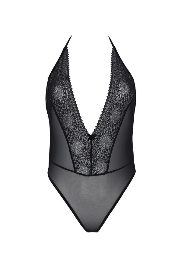 Боді Passion DROSERA BODY , високі вирізи, верх на зав’язках