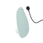 Вакуумный клиторальный стимулятор Womanizer Liberty 2 Sage, 8 режимов, магнитная крышечка