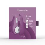 Вакуумный клиторальный стимулятор Womanizer Liberty 2 8 режимов, магнитная крышечка