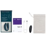 Смарт-вибратор для пар We-Vibe Sync O Velvet , пульт ДУ