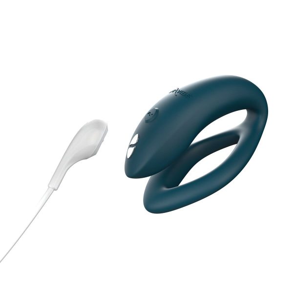 Смарт-вибратор для пар We-Vibe Sync O Velvet , пульт ДУ