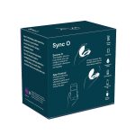 Смарт-вибратор для пар We-Vibe Sync O Velvet , пульт ДУ