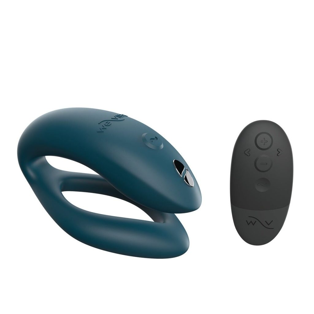 Смарт-вибратор для пар We-Vibe Sync O Velvet , пульт ДУ