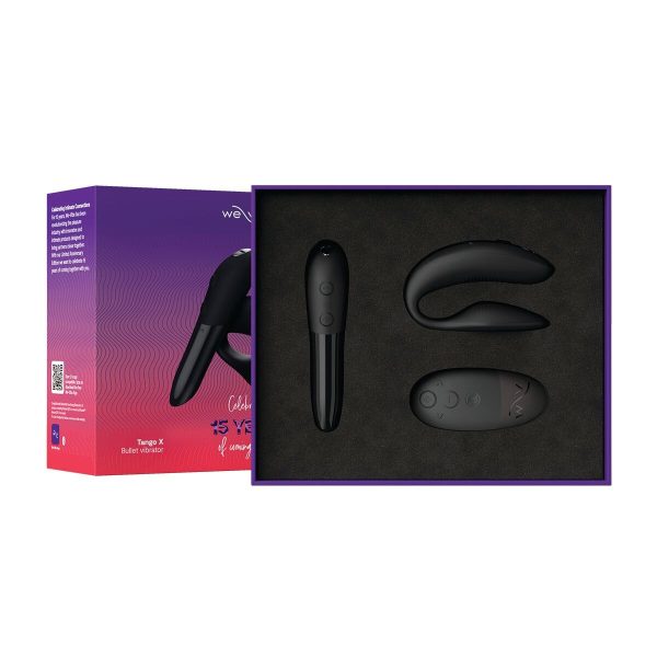 Подарочный набор We-Vibe 15 Year Anniversary Collection, смарт-вибратор для пар + вибропуля