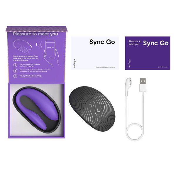 Смарт-вибратор для пар We-Vibe Sync GO Light тревел-кейс