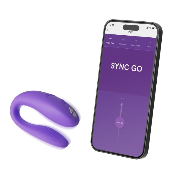 Смарт-вибратор для пар We-Vibe Sync GO Light тревел-кейс