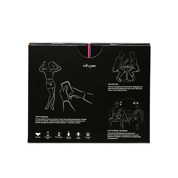 Набор We-Vibe Tease Us Set (смарт-вибратор в трусики Moxie+ & смарт-виброкольцо под одежду Bond)