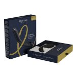 Вакуумний стимулятор для точки G та клітора з вібрацією Womanizer OG Dark , 12 рівнів, 3 режими