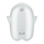Вакуумный клиторальный стимулятор с вибрацией Satisfyer Glowing Ghost светится в темноте