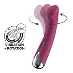 Вібратор з ротацією Satisfyer Spinning G-Spot 1 плоский майданчик для стимуляції точки G