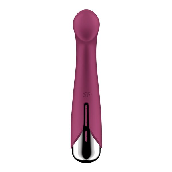 Вібратор з ротацією Satisfyer Spinning G-Spot 1 плоский майданчик для стимуляції точки G