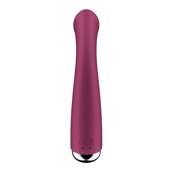 Вібратор з ротацією Satisfyer Spinning G-Spot 1 плоский майданчик для стимуляції точки G