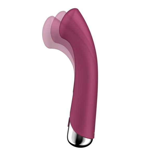 Вібратор з ротацією Satisfyer Spinning G-Spot 1 плоский майданчик для стимуляції точки G