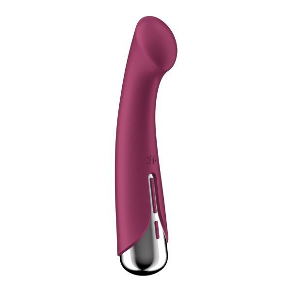 Вібратор з ротацією Satisfyer Spinning G-Spot 1 плоский майданчик для стимуляції точки G