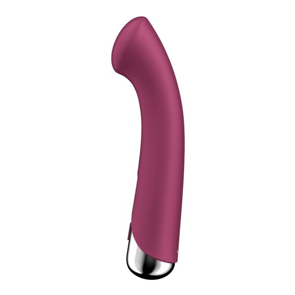 Вібратор з ротацією Satisfyer Spinning G-Spot 1 плоский майданчик для стимуляції точки G