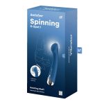 Вібратор з ротацією Satisfyer Spinning G-Spot 1 плоский майданчик для стимуляції точки G
