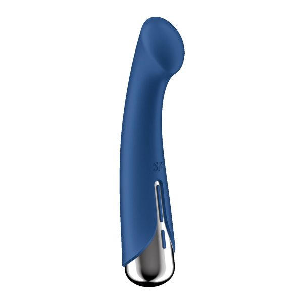 Вібратор з ротацією Satisfyer Spinning G-Spot 1 плоский майданчик для стимуляції точки G