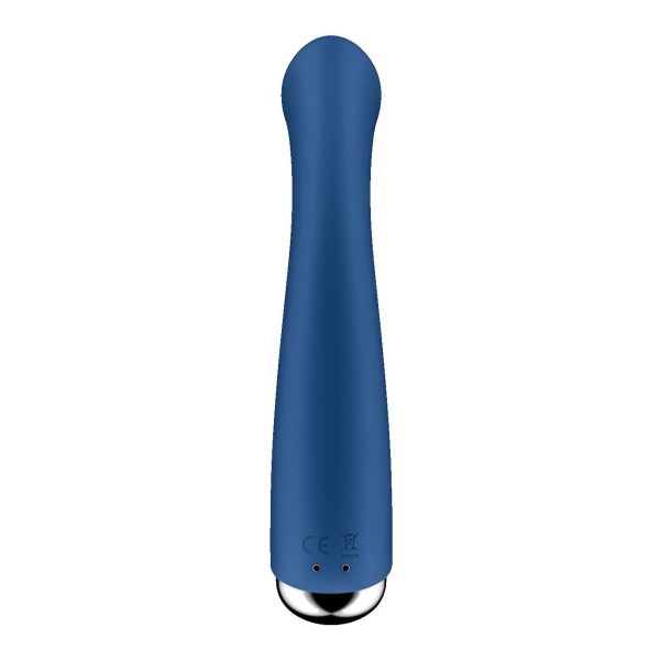 Вібратор з ротацією Satisfyer Spinning G-Spot 1 плоский майданчик для стимуляції точки G