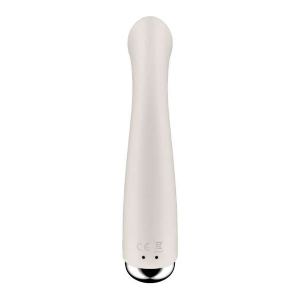 Вібратор з ротацією Satisfyer Spinning G-Spot 1 плоский майданчик для стимуляції точки G