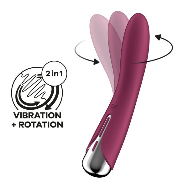 Вібратор точки G з обертанням Satisfyer Spinning Vibe 1 2 мотори