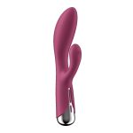 Вібратор-кролик з ротацією Satisfyer Spinning Rabbit 1 3 мотори