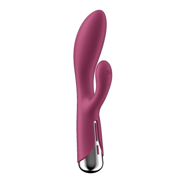 Вібратор-кролик з ротацією Satisfyer Spinning Rabbit 1 3 мотори
