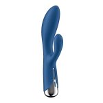 Вібратор-кролик з ротацією Satisfyer Spinning Rabbit 1 3 мотори