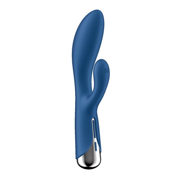 Вібратор-кролик з ротацією Satisfyer Spinning Rabbit 1 3 мотори