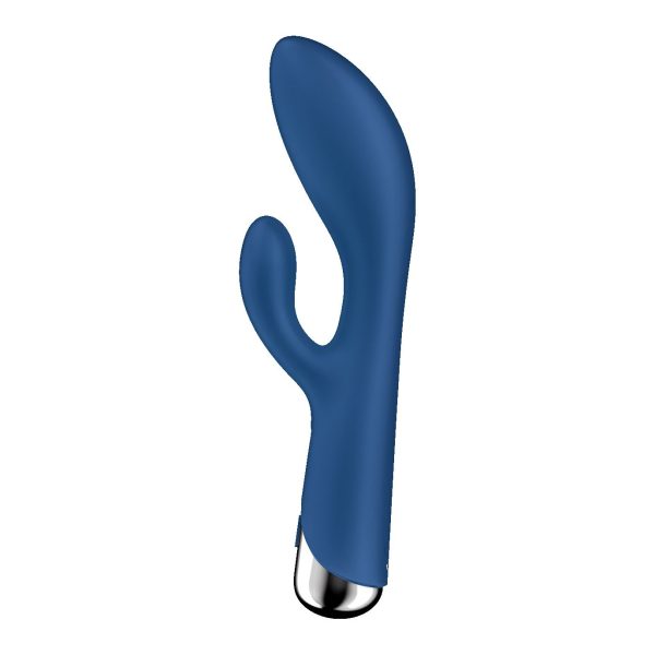 Вібратор-кролик з ротацією Satisfyer Spinning Rabbit 1 3 мотори